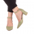 Pantofi dama cu toc Giarda verzi - Kalapod.net